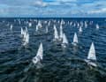 Le dernier Championnat du monde de voile a eu lieu en août 2023 dans le bassin de La Haye, aux Pays-Bas.