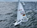 Le barreur de l'Ilca-7 Philipp Buhl a fait son entrée dans le championnat du monde dimanche