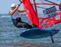Defending champion Sebastian Kördel is already seeded for the semi-finals in the iQFoil