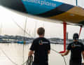 The "Malizia - Seaexplorer" is launched here