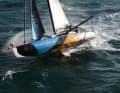 Als Co-Skipper treiben Boris Herrmann und Will Harris den deutschen Imoca an
