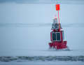 The buoys are replaced in order to minimise losses and damage, particularly due to ice.