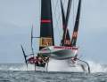 The America's Cup for young people and women can be as action-packed as here in the internal Italian AC40 duel