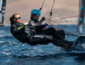 Sitting in the same boat since 2020: Inga-Marie Hofmann and Catherine Bartelheimer
