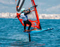iQFoil windsurfer Theresa Steinlein from the NRV