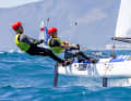 Paul Kohlhoff e Alica Stuhlemmer nel Nacra 17