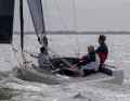 Lowered. On the Tofinou 7.9 you are close to the wet element. Nevertheless, the crew stays dry even in waves