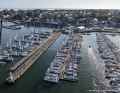 Nel porto di partenza di La Trinité-sur-Mer c'era un'atmosfera festosa prima della partenza. Nessuno si è reso conto che non avrebbe incontrato un compagno di navigazione al traguardo.