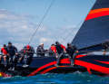 Le "Phoenix" de Hasso et Tina Plattner prend le départ du championnat du monde TP52 au large de Newport