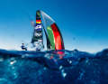 L'equipaggio del BYC, Jakob Meggendorfer e Andreas Spranger, si allena per la regata olimpica al largo di Marsiglia.