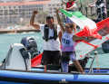 L'Italienne Marta Maggetti de Cagliari célèbre son titre olympique