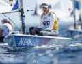 Campionessa olimpica nell'Ilca 6 per la seconda volta dal 2016: l'olandese Marit Bouwmeester