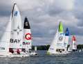 Voile de ligue sur le lac de Starnberg