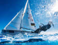 Beautiful Sailing Energy study by Reamonn Theiner and Bente Batzing in the 470.