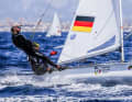 Anche Theresa Löffler e Christopher Hoerr hanno inaugurato con successo il Sailing Grand Slam, classificandosi al quarto posto.