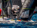 Con una differenza di età di dieci anni tra il timoniere diciannovenne e la sua nave di prua, lo skiff di Richard Schultheis e Fabi Rieger riunisce una grande quantità di talento ed esperienza.
