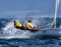 Le meilleur équipage de 470 mixte d'Allemagne, Simon Diesch/Anna Markfort, a pris la tête du classement du Grand Chelem de la voile, qui n'est pas encore officiellement visible, après avoir remporté l'argent et l'or en Espagne et en France en 470 mixte avant la semaine de Kiel.