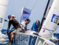 MSC helmsman Till Krüger and his crew sailed reliably well at the first league start off Kiel-Schilksee.