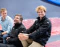 Et le promu Berrehar, le double participant au Vendée Globe Herrmann et Thomas Ruyant s'amusent aussi ensemble.