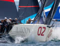 Attualmente, il numero di prua di "Platoon Aviation" è il programma dell'evento di Baiona: la barca di Harm Müller-Spreer è al secondo posto a metà percorso.