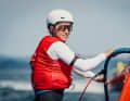 L'athlète de 23 ans originaire de Wörthsee a surfé jusqu'à la troisième place lors des championnats du monde iQFOiL.