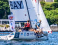 Auch die Briten hatten einen MSC am Start: den Marconi Sailing Club.