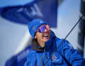"11th Hour Racing"-Skipperin Francesca Clapcich in ihrem Element.