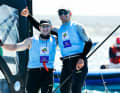 Mit Grüßen nach Berlin, Hamburg und Malta: Richard Schultheis und Fabian Rieger haben ihre erste große Regatta zusammen gewonnen.
