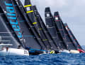 La flotte des TP52, que l'on voit ici lors de l'ouverture de la saison au large de Puerto Portals, fait voile vers Porto Cervo avec une flotte record de 15 bateaux représentant onze nations.