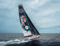 Au début de la deuxième moitié de course, le « 11th Hour Racing » de Francesca Clapcich figure parmi les meilleurs bateaux de l'Ocean Race Atlantic. Il s'agit de l'ancien « Malizia 3 » de Boris Herrmann, co-géré par l'équipe Malizia.