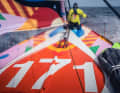 La vista dalla poppa della “11th Hour Racing”.