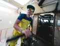 The former Olympic and America’s Cup sailor certainly has no shortage of power.
