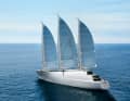 The "SY A" measures 4,440 square metres of sail area