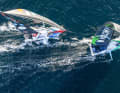 Emozionante duello alla partenza tra "Holcim - PRB" e 11th Hour Racing