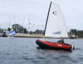 The DinghyGo combines good sailing characteristics with the advantages of a dinghy.