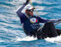 Philipp Buhl, le meilleur barreur allemand de l'Ilca-7, participe aux championnats d'Europe