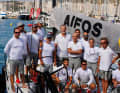 L'équipage espagnol d'"Aifos", avec le roi d'Espagne Felipe VI à bord, occupe la troisième place du groupe de classement ORC 1 à mi-parcours.