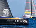 August 29, 2024. Louis Vuitton Cup, Race Day 1. LUNA ROSSA PRADA PIRELLI TEAM, ORIENT EXPRESS RACING TEAM