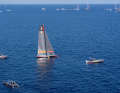 The Italian Luna Rossa Prada Pirelli Team did not get to race in the persistent summer doldrums before Barcelona
