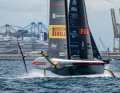 Luna Rossa hardly showed any weaknesses in the much more constant conditions