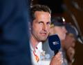 Le skipper et barreur du "Britannia", Ben Ainslie