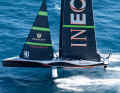 ... the Brits around Ben Ainslie secured an unchallenged victory in the second race