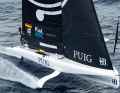 The women of AC Team Germany training for the Women's America's Cup