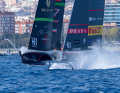 Ein letztes Rennen Bug an Bug: "Britannia" und "Luna Rossa" waren sich im Finale um den Louis Vuitton Cup fast ebenbürtig