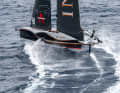 "Britannia" on Barcelona's Cup course