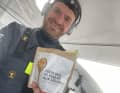 "Actual Ultim 3"-Skipper Anthony Marchand zeigt seine Lunch-Auswahl