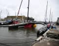 A Lorient, les flottes des Ocean-Fifties (photo) et des duos de la Class 40 se préparent pour leur nouveau départ de transat le 6 novembre.