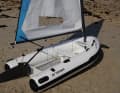 The inflatable version of the 3D-Tender is significantly cheaper and bears a strong resemblance to the Dinghy Go.