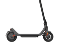 The geometry of the scooter allows relaxed standing