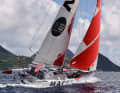 "Macsf" skipper Isabelle Joschke was in twelfth place in the morning after the start of the Retour à La Base